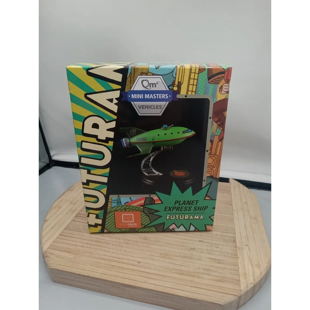 Futurama Planet Express Ship Model Q-Fig from QMX LootCrate July 2016